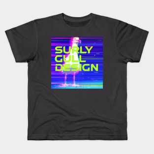 Surly Gull Design logo Kids T-Shirt